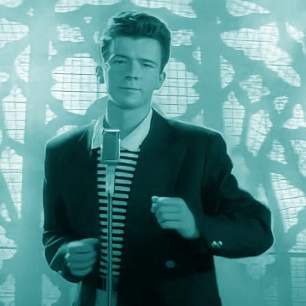 کاور اهنگ Never Gonna Give You Up Slowed