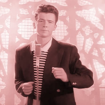 کاور اهنگ Never Gonna Give You Up Sped Up